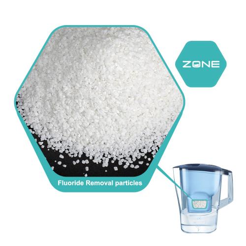 Fluoride removal granule water purification kettle project measurement report