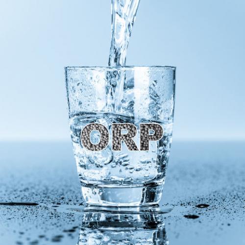 What is the range of orp value in the domestic sewage treatment aerobic tank