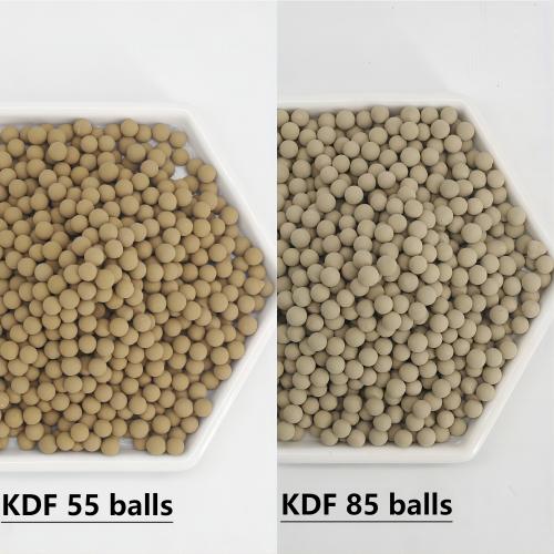 Onlyzone successfully developed KDF ball, which greatly reduces the cost of removing heavy metals