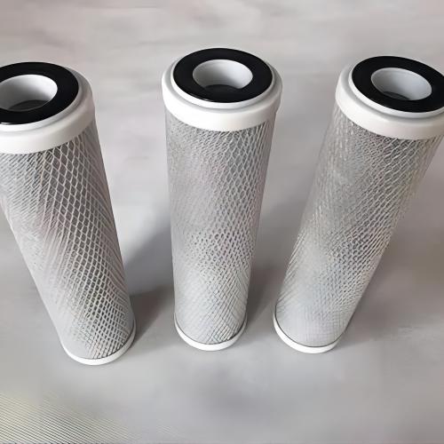 Advantages of carbon rods compared to bulk filter media