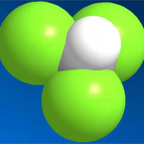 Chloroform removal filter media