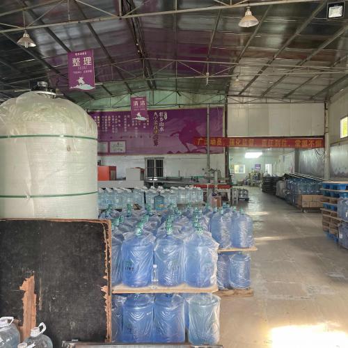 Mineral water filter material