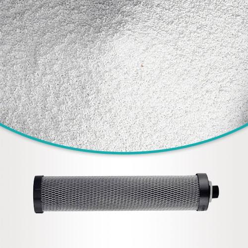 ZONE Alkaline Particles Mixed with Activated Carbon Block