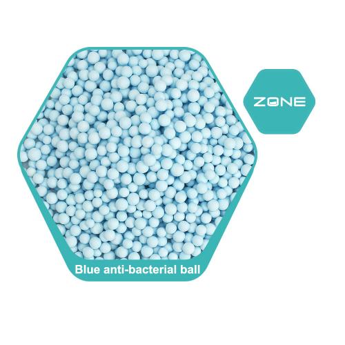 Blue anti-bacterial ball